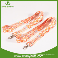 Special Style Printing Heat transfer lanyard Strap with fashion design